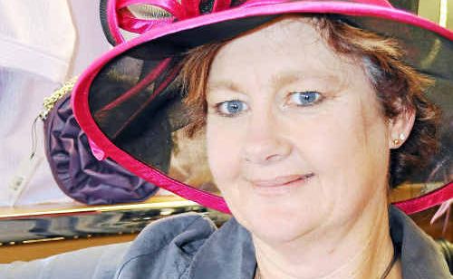 Warwick Cup racegoer Trudy Grant chooses a look at Classic Dimensions. Warwick Cup racegoer Trudy Grant chooses a look at Classic Dimensions.